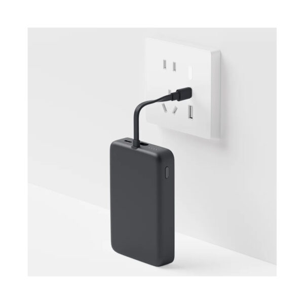 Портативный внешний аккумулятор Xiaomi 33W Magnetic Power Bank 10000mAh (Integrated Cable) Gray — изображение 3
