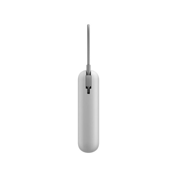 Портативный внешний аккумулятор Xiaomi Power Bank 20000mAh (Integrated Cable) GL Light Gray — изображение 3