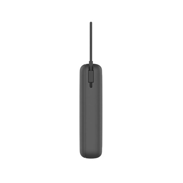 Портативный внешний аккумулятор Xiaomi Power Bank 20000mAh (Integrated Cable) GL Dark Gray — изображение 3